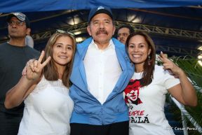 Pueblo nicaragüense camina por la paz y la tranquilidad