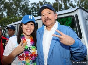 Pueblo nicaragüense camina por la paz y la tranquilidad