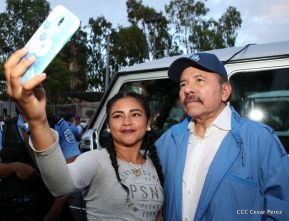 Pueblo nicaragüense camina por la paz y la tranquilidad