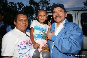 Pueblo nicaragüense camina por la paz y la tranquilidad