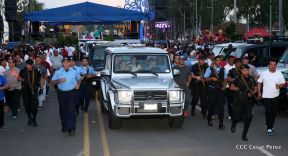 Pueblo nicaragüense camina por la paz y la tranquilidad