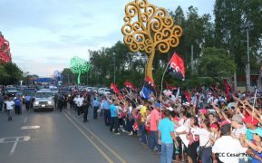 Pueblo nicaragüense camina por la paz y la tranquilidad