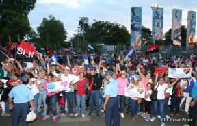 Pueblo nicaragüense camina por la paz y la tranquilidad