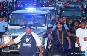 Pueblo nicaragüense camina por la paz y la tranquilidad