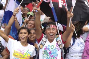 Pueblo nicaragüense camina por la paz y la tranquilidad