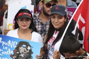 Pueblo nicaragüense camina por la paz y la tranquilidad