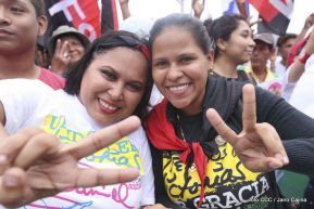 Pueblo nicaragüense camina por la paz y la tranquilidad