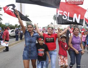 Pueblo nicaragüense camina por la paz y la tranquilidad
