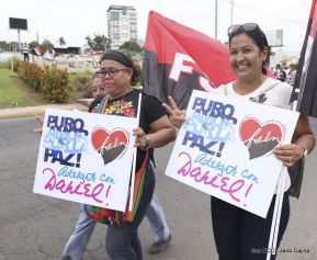 Pueblo nicaragüense camina por la paz y la tranquilidad