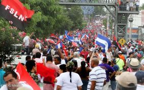 Pueblo nicaragüense camina por la paz y la tranquilidad