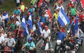 Pueblo nicaragüense camina por la paz y la tranquilidad