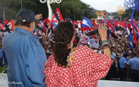 Pueblo nicaragüense camina por la paz y la tranquilidad