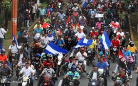 Pueblo nicaragüense camina por la paz y la tranquilidad