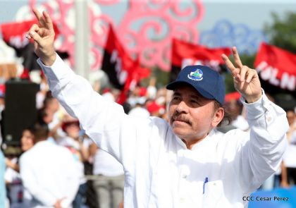 Familias reafirman compromiso por la paz y ratifican apoyo al Gobierno del Presidente Daniel y la Compañera Rosario