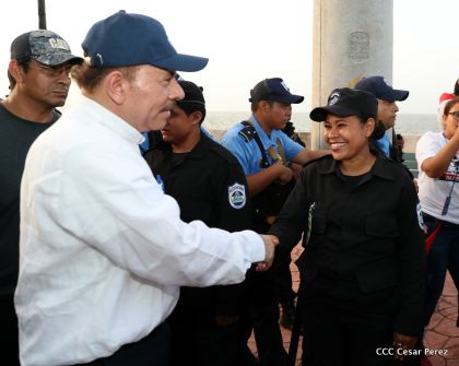 Familias reafirman compromiso por la paz y ratifican apoyo al Gobierno del Presidente Daniel y la Compañera Rosario