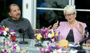 Presidente Daniel recibe a ex Ministra de Cooperación de Luxemburgo