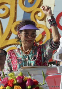 Familias reafirman compromiso por la paz y ratifican apoyo al Gobierno del Presidente Daniel y la Compañera Rosario