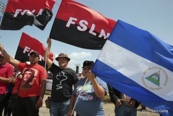 Familias reafirman compromiso por la paz y ratifican apoyo al Gobierno del Presidente Daniel y la Compañera Rosario