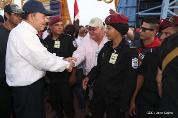 Familias reafirman compromiso por la paz y ratifican apoyo al Gobierno del Presidente Daniel y la Compañera Rosario