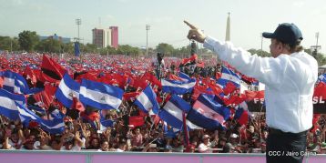 Familias reafirman compromiso por la paz y ratifican apoyo al Gobierno del Presidente Daniel y la Compañera Rosario