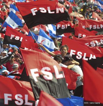 Familias reafirman compromiso por la paz y ratifican apoyo al Gobierno del Presidente Daniel y la Compañera Rosario