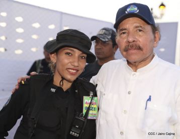 Familias reafirman compromiso por la paz y ratifican apoyo al Gobierno del Presidente Daniel y la Compañera Rosario