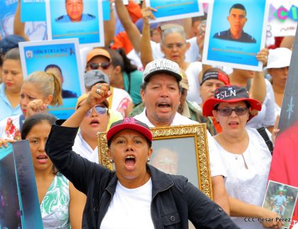 Familias nicaragüenses exigen justicia para las víctimas del terrorismo golpista