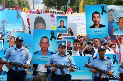 Familias nicaragüenses exigen justicia para las víctimas del terrorismo golpista