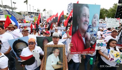 Familias nicaragüenses exigen justicia para las víctimas del terrorismo golpista