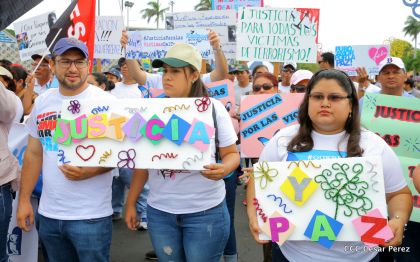 Familias nicaragüenses exigen justicia para las víctimas del terrorismo golpista