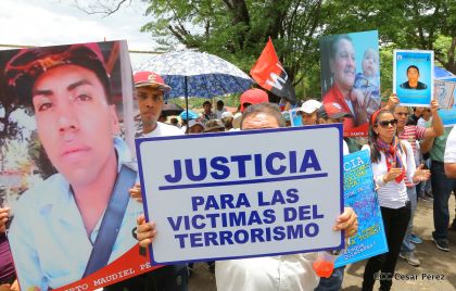 Familias nicaragüenses exigen justicia para las víctimas del terrorismo golpista