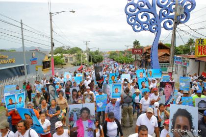 Familias nicaragüenses exigen justicia para las víctimas del terrorismo golpista