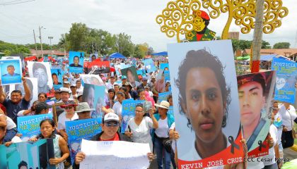 Familias nicaragüenses exigen justicia para las víctimas del terrorismo golpista