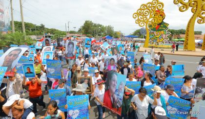 Familias nicaragüenses exigen justicia para las víctimas del terrorismo golpista