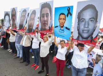 Familias nicaragüenses exigen justicia para las víctimas del terrorismo golpista