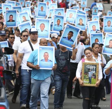 Familias nicaragüenses exigen justicia para las víctimas del terrorismo golpista