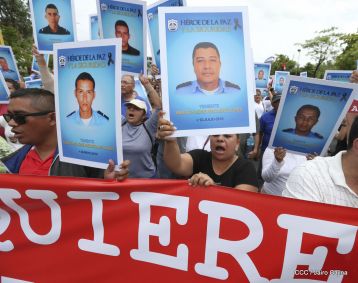 Familias nicaragüenses exigen justicia para las víctimas del terrorismo golpista