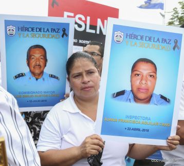 Familias nicaragüenses exigen justicia para las víctimas del terrorismo golpista
