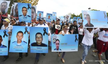 Familias nicaragüenses exigen justicia para las víctimas del terrorismo golpista