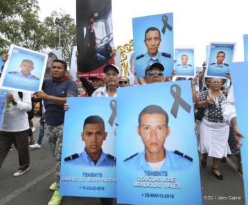 Familias nicaragüenses exigen justicia para las víctimas del terrorismo golpista