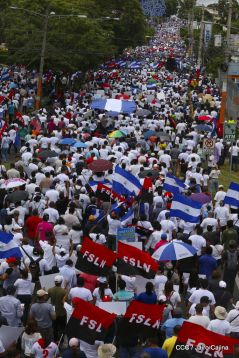 Familias nicaragüenses exigen justicia para las víctimas del terrorismo golpista