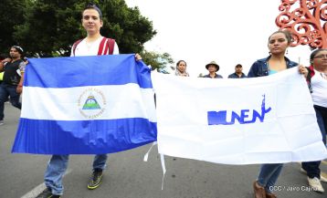 Estudiantes comprometidos por la Paz y la Justicia para las víctimas del terrorismo golpista