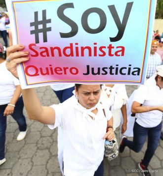 Estudiantes comprometidos por la Paz y la Justicia para las víctimas del terrorismo golpista