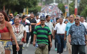 Estudiantes comprometidos por la Paz y la Justicia para las víctimas del terrorismo golpista