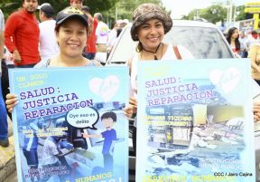 Nicaragüenses claman Justicia y Reparación para víctimas del terrorismo