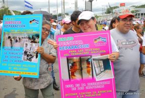 Nicaragüenses claman Justicia y Reparación para víctimas del terrorismo