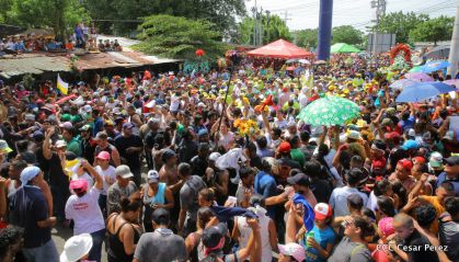 Managua de fiesta: Carnaval en la Bolívar y despedida de Minguito