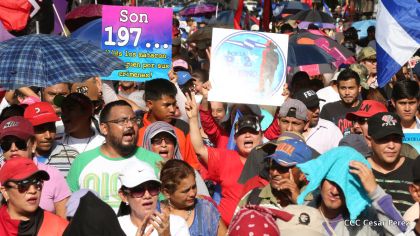 Nicaragua entera grita: ¡Son 198, Ellos los mataron! ¡Que paguen por sus crímenes!