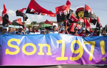 Nicaragua entera grita: ¡Son 198, Ellos los mataron! ¡Que paguen por sus crímenes!