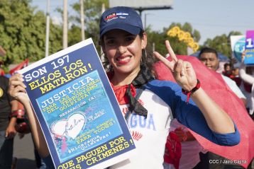 Nicaragua entera grita: ¡Son 198, Ellos los mataron! ¡Que paguen por sus crímenes!